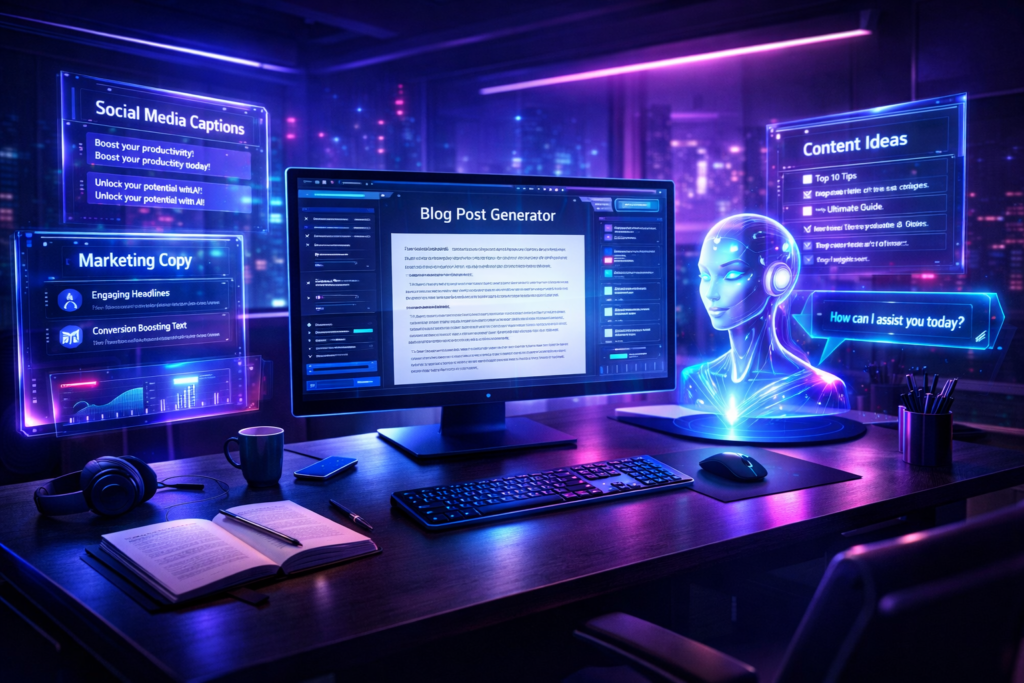 best AI tools for content creation dashboard comparison